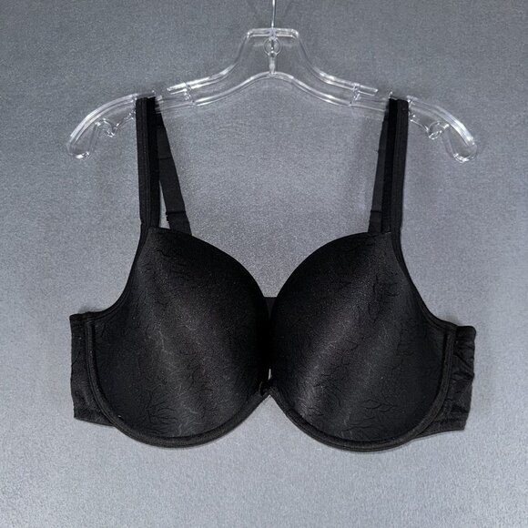 Olga Bra Womens 42D Full Coverage Underwire Molded Padded Leaf Print Support - Picture 2 of 7